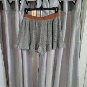 Alythea - Mint Swing Pleated Polka Dot Shorts - Size S